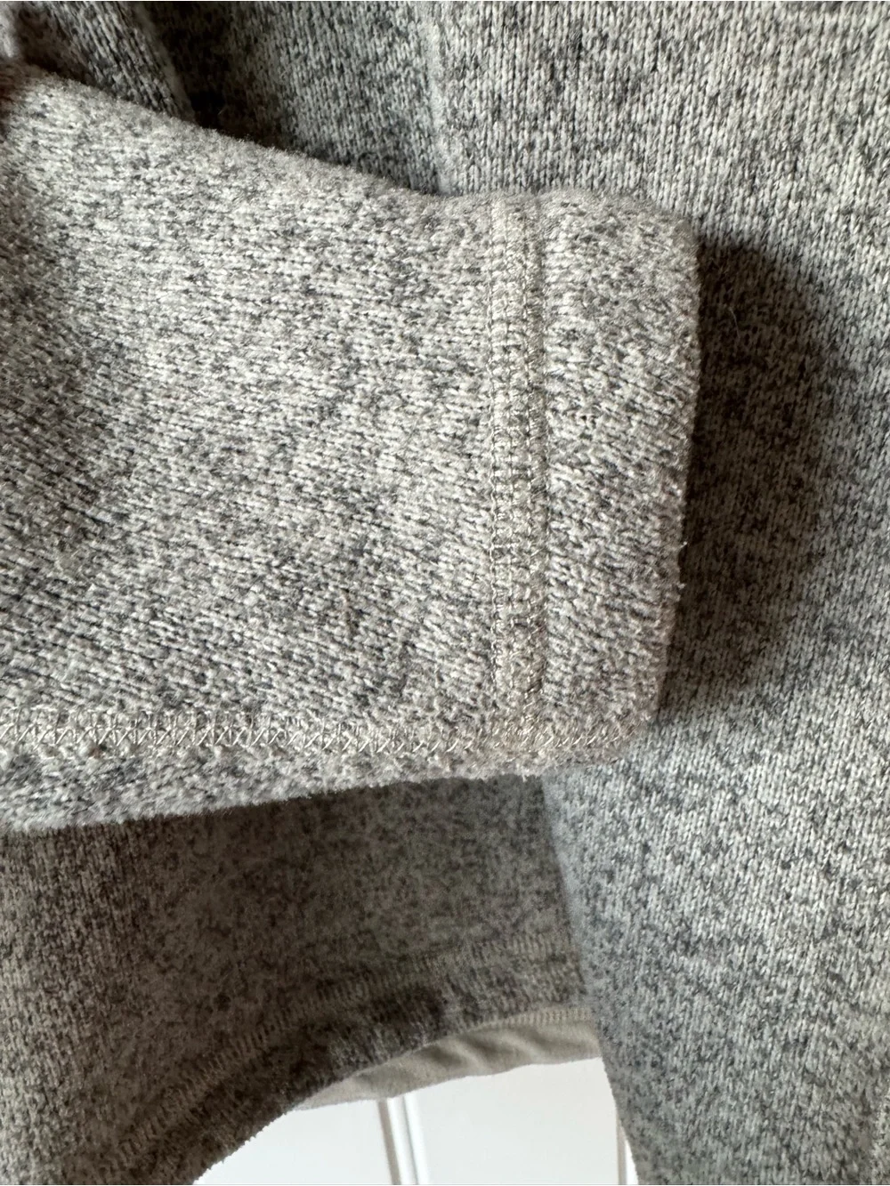 The North Face Men’s S Gray Quarter Zip Sweater Fleece Pullover